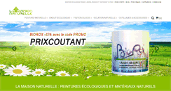 Desktop Screenshot of la-maison-naturelle.com